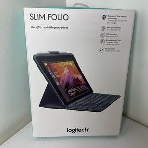 Logitech Slim Folio Keyboard Case for iPad 5th & 6th Generation
